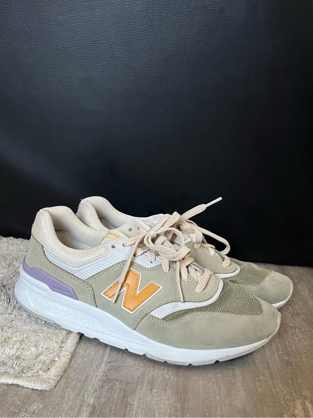 Green Suede New Balance 997H Sneakers